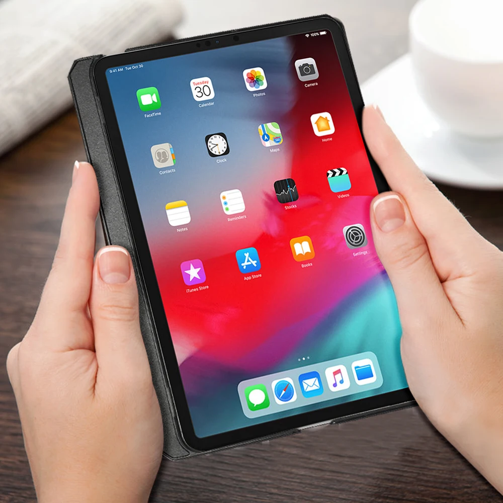 Для iPad Pro 11 дюймов ультратонкий съемный планшет американская Bluetooth клавиатура защитный чехол с кожаным кронштейном чехол