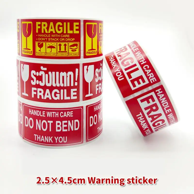 Labels Paper & Party Supplies Small Business Packaging Fragile Stickers