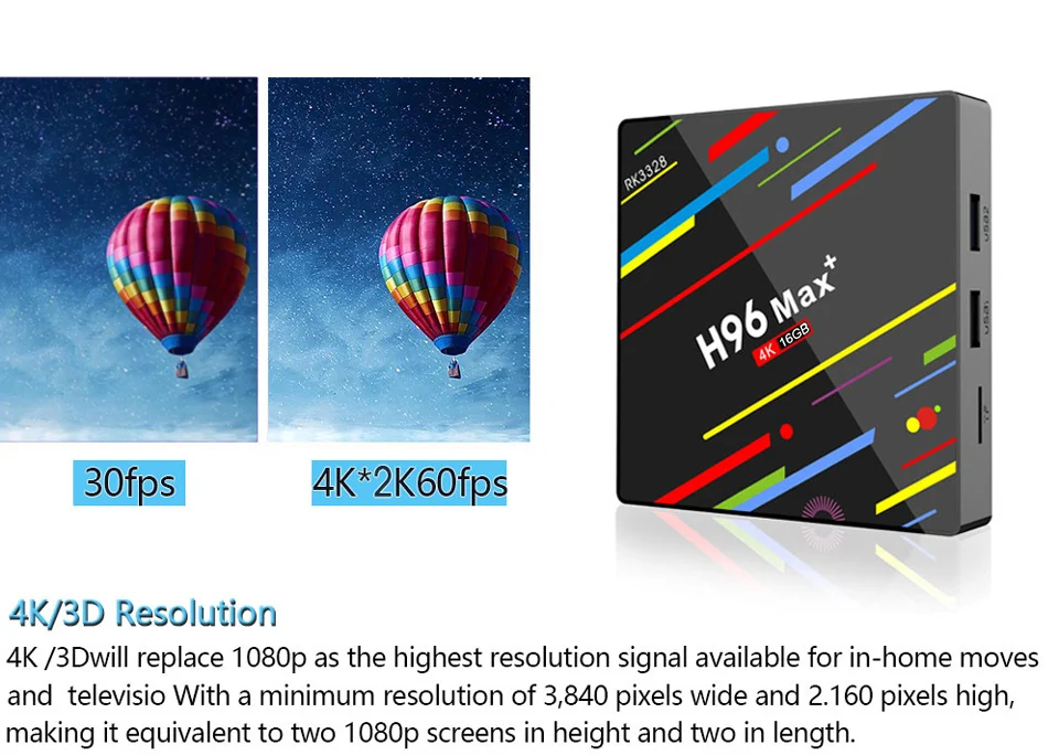 H96 MAX Plus Smart tv Box Android 9,0 tv Box 2 ГБ/4 Гб ram 16 Гб/32 ГБ/64 Гб rom RK3328 4K H.265 USB3.0 2,4G/5,8G WiFi телеприставка