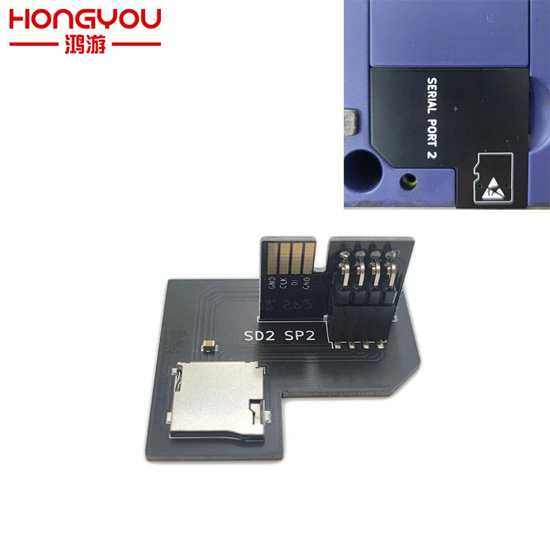 For Ngc Sd2sp2 Gamecube Sd Sp2 Adapter Load Sdl Micro Sd Card Tf Card
