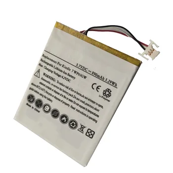

TTVXO 890mAh Battery for Amazon Kindle 7, WP63GW, Kindle 8, SY69JL, Kindle 499, Kindle 588,58-000151，58-000083, MC-265360-03，265