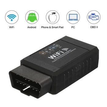 

KKMOON Best obd2 OBDII launch Scanner Tool Detector Wifi Connection diagnostic tool for IOS Android Windows Service