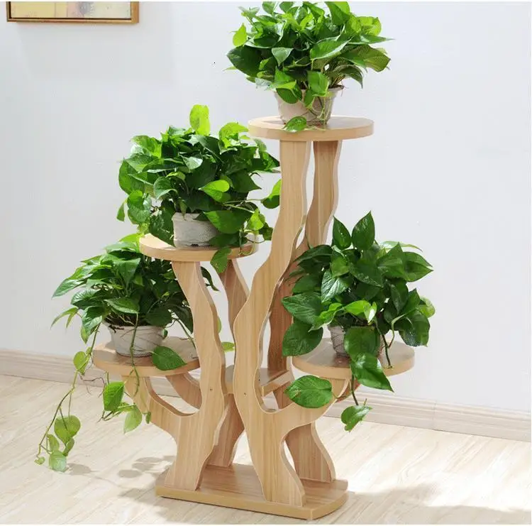 Садовые деревянные полки для Estante Para Plantas Etagere Plante Rak Bunga полки Stojak Na Kwiaty стойки открытый цветок завод Стенд