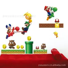 EBay 621 jing dian qiang наклейки Съемный режим три поколения детская комната наклейки Мура