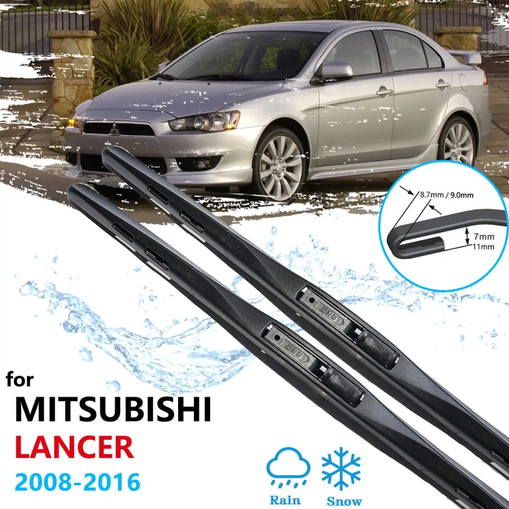Parts & Accessories For 4, 5, 6 Wiper Blades Hybrid Aero Mitsubishi