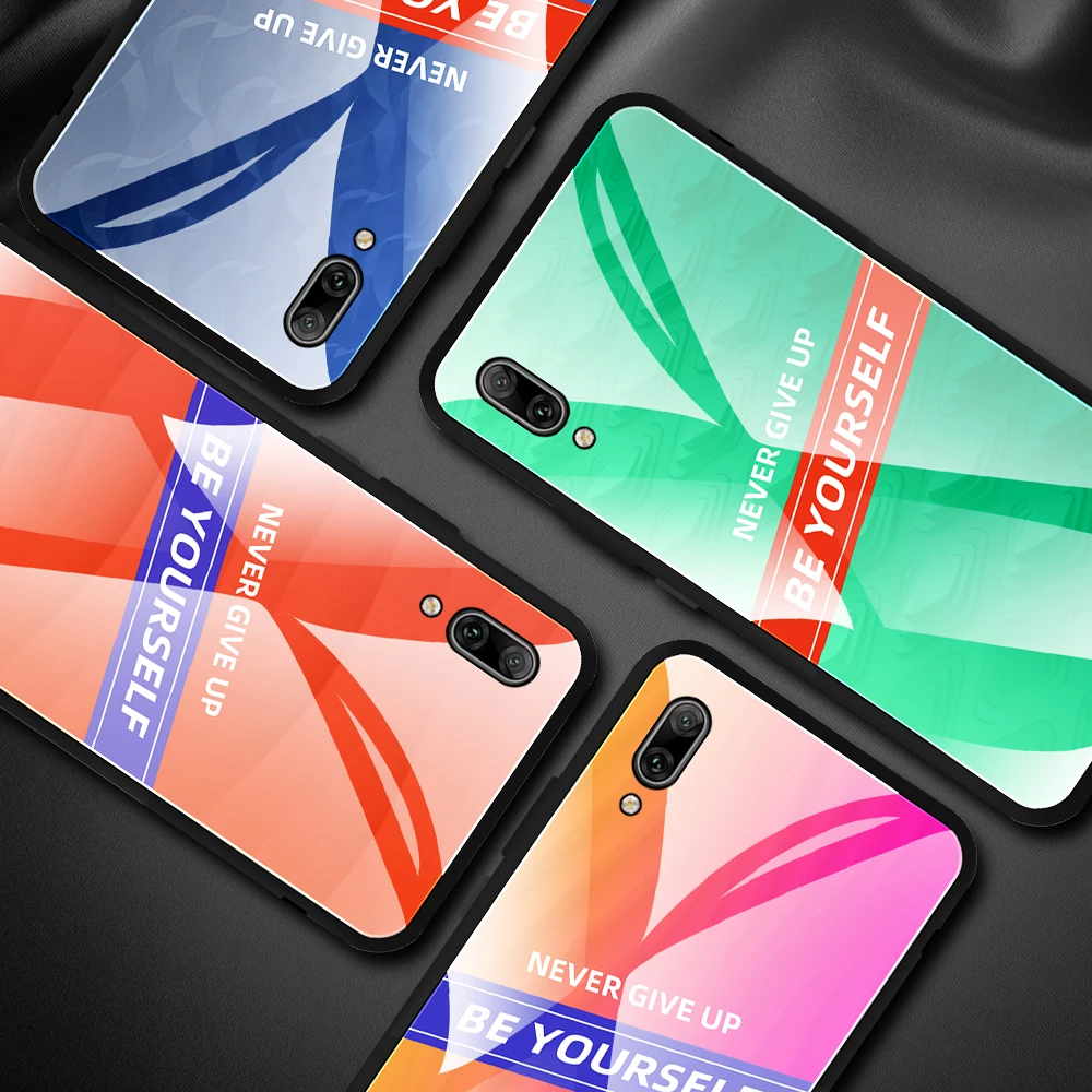 Купить Чехол Cherie для huawei Honor 8X9X20 Pro 10 Lite градиентный чехол из закаленного стекла mate 20 30 P20 | Отзывы и видеообзор (4000242560833)