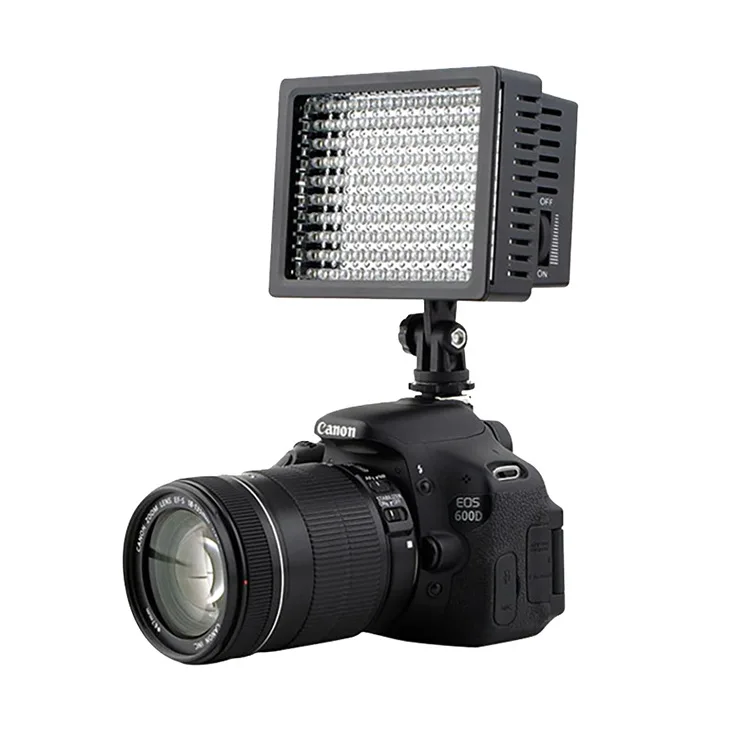 

Ld-160 Flood Lamp Video Camera Single-lens Reflex Camera Camera Extraposition Flood Lamp Brightness Electrodeless Adjustable Thr