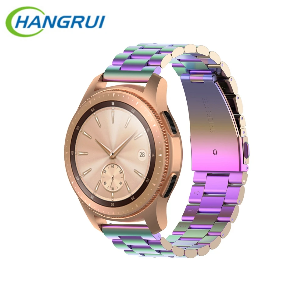 

20mm 22mm Metal strap for Amazfit bip pace Stainless steel Wrist strap For Huawei gt wtach wristband For Amazfit GTR 47mm