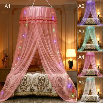 

Dome Mosquito Net Anti-Mosquito Princess Decor For Double Bed Mosquito Repellent Tent Bed Curtain Home Textile