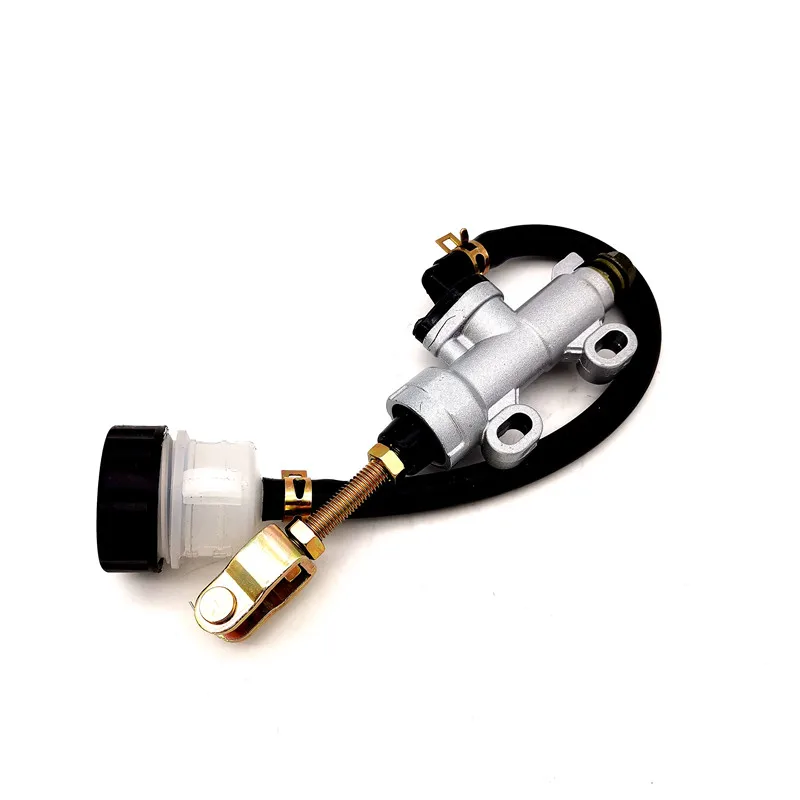 

ATV Rear Foot Brake Master Hydraulic Cylinder Pump With Reservoir For 50 70 90 110 125 150 200 250 cc Quad Pit Dirt Bike