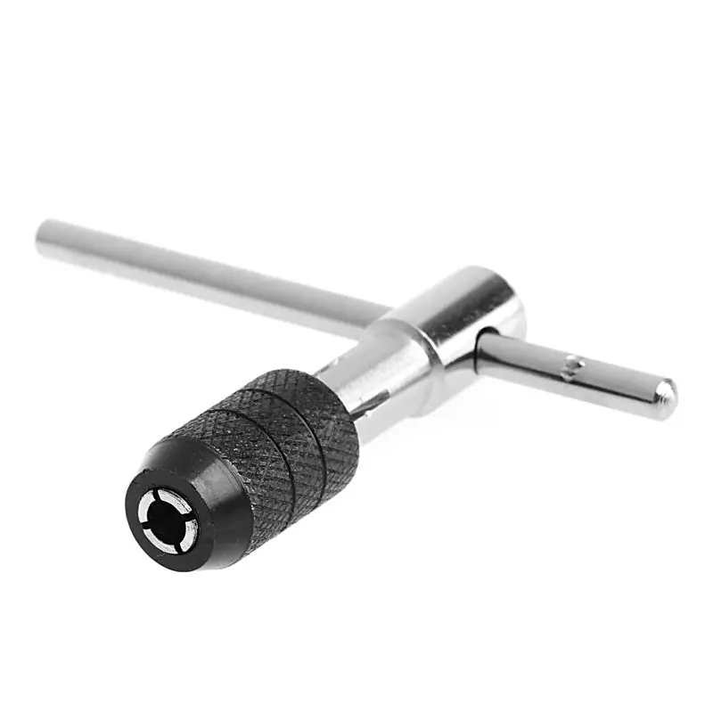 1pc M3-M8 T-tapping Threading Tool Reversible Ratchet Wrench For Bicycle Repair
