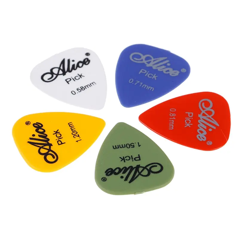 

30/40/50Pcs/set Electric Guitar Pick Acoustic Music Picks Plectrum 0.58/0.71/0.81/0.96/1.20/1.50mm Thickness Guitar Accessories