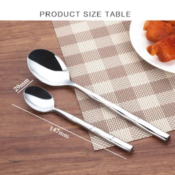 

24Pcs/Sets Stainless Steel Bamboo Cutlery Set Tableware Dinnerware Mirror Polish Silver Cutlery Dinner Knives Forks