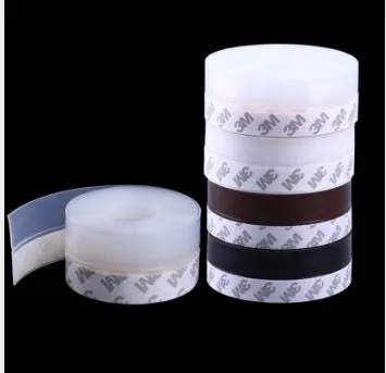 5Meters/Lot Self adhesive 3M Glue Door Window Draught Dust Insect Seal Strip Soundproofing Weatherstrip | Обустройство дома