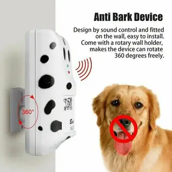 

Pet Dogs Lovely Spot Dog Bark Control Device Ultrasonic Barking Deterrent Dog Repellent Fashion for Puppy