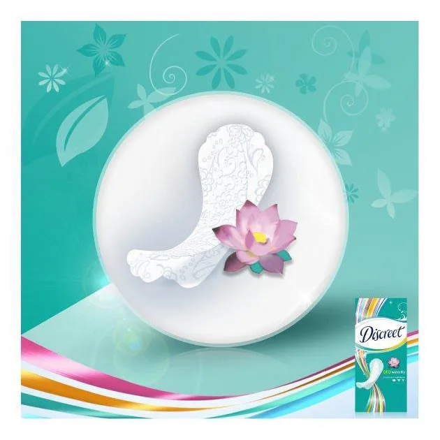 Прокладки ежедневные «Deo Water Lily Multiform» Discreet, 100 шт