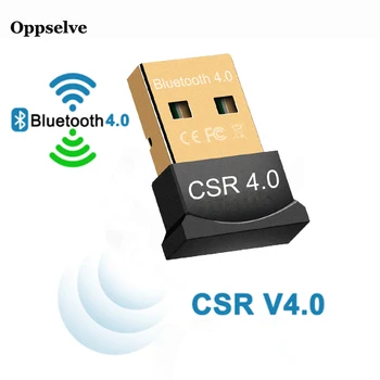 

Oppselve Mini USB Wireless Bluetooth CSR 4.0 Dual Mode Adapter Dongle Driver for For Computer PC Laptop V4.0 Blue Tooth Adapter