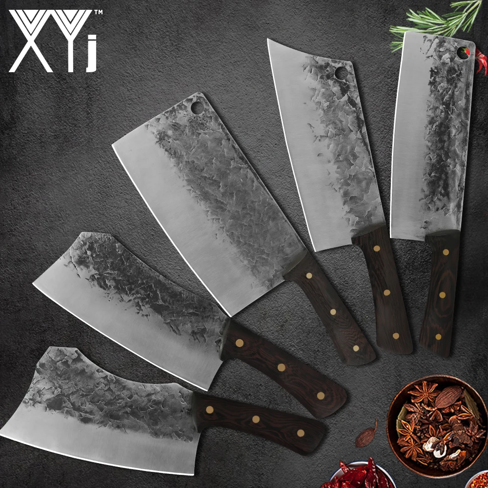 XYj кованый нож для мясника ручной работы высокое качество острые лезвия 7 'ɷ