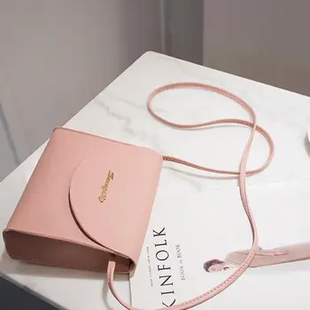 

PinShang Woman Simple Fashion Single Shoulder Crossbody Satchel Sweet Style Bag