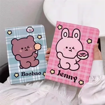 

Lovely Baby Jenny bear pattern tablet case for ipad 2018&2017 new model air1/2 pro9.7inch common leather cover