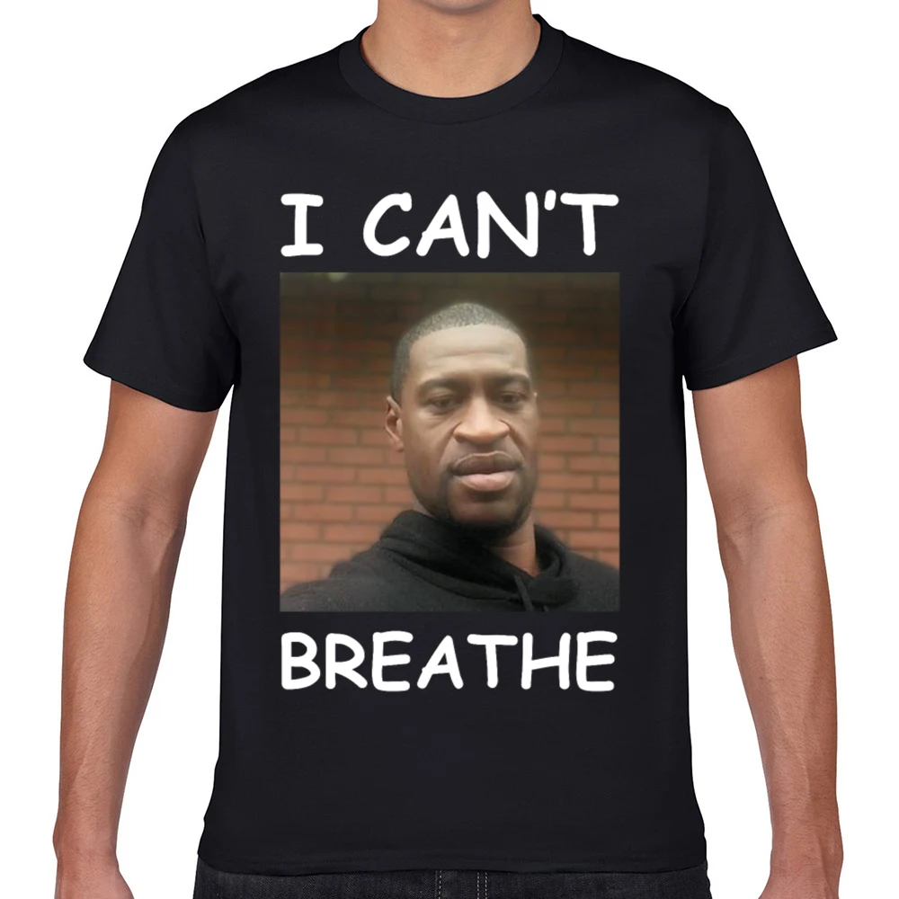 Tops T Shirt Men I Cant Breathe George 
