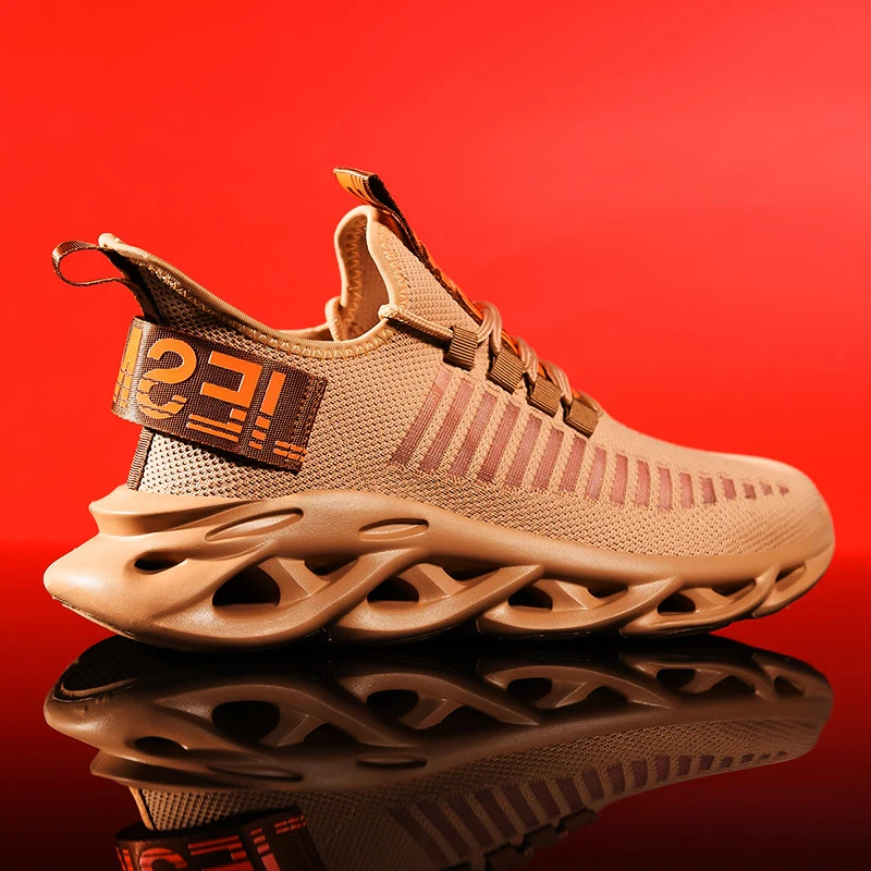 

Twist sole men's casual shoes outdoor running shoes comfortable and breathable large size sneaker fashion mesh summer new shoes