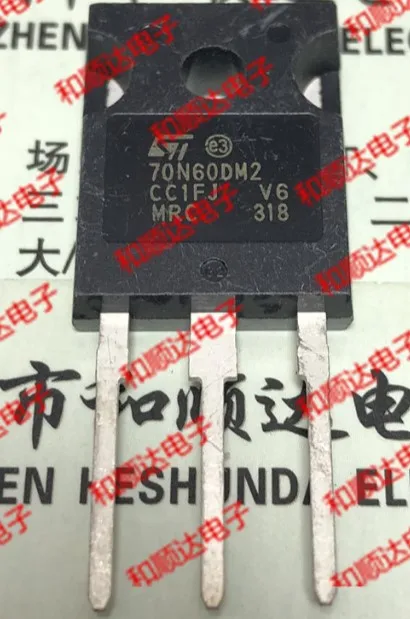5 шт./лот 70N60DM2 STW70N60DM2-247 600V 66A