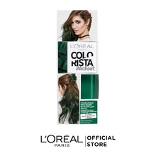 L'Oreal Paris Смываемый красящий бальзам для волос "Colorista Washout", оттенок Зеленые Волосы, 80 мл