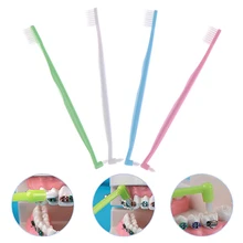 1Pcs Clean Adult Orthodontic Toothbrushes Dental Tooth Brush Oral Care Eco Friendly Toothbrush Tooth Brush Toothbrush Extra Hard