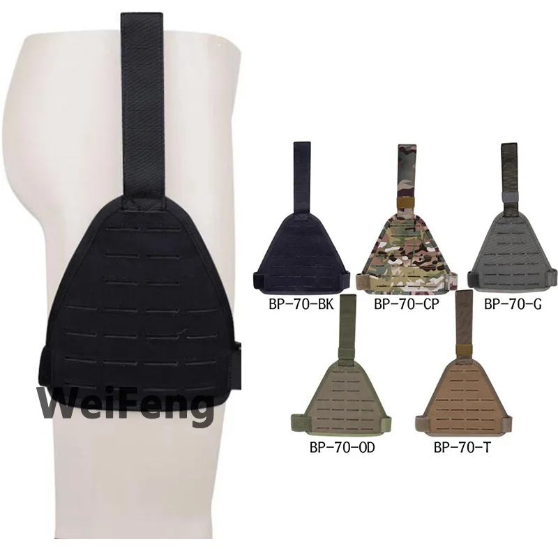 

Tactical Gun Holster Molle Thigh Platform Quick Release Drop Leg Holster Paddle Adapter Platform Military Hunting Leg Plate