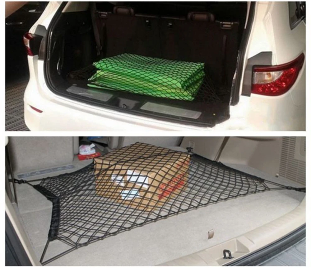 Car Trunk Mesh Net Cargo Organizer for Subaru Forester Outback Legacy Impreza XV BRZ VIZIV