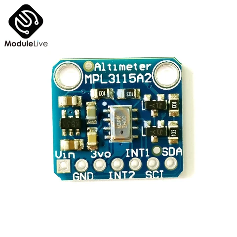Sensor de Altitude V2.0 para Arduino Pressão Temperatura Inteligente Mpl3115a2 I2c