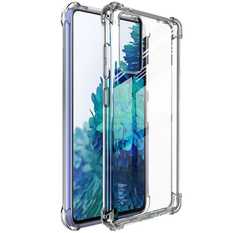

Чехол IMAK Для Samsung Galaxy S20 FE, противоударные подушки безопасности, мягкая задняя крышка из ТПУ для Samsung Galaxy S20 Fan Edition