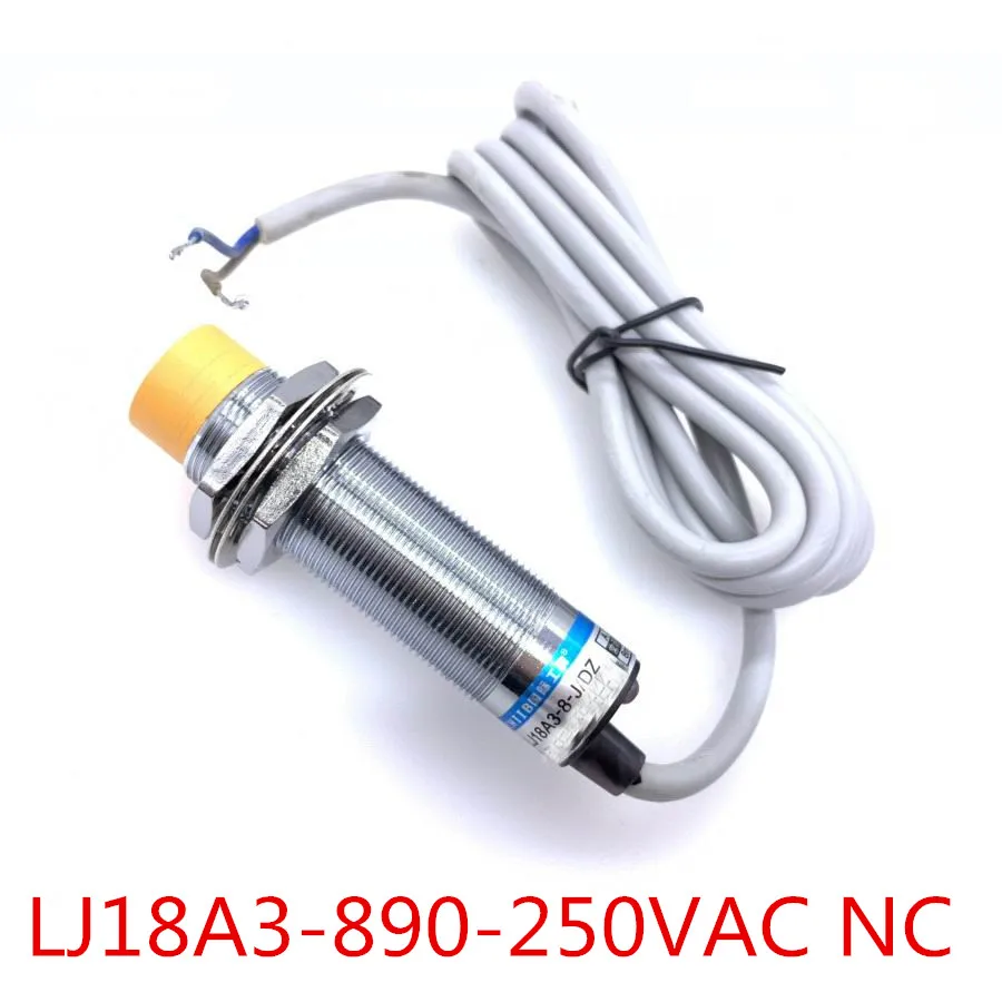 5 шт. M18 Индуктивный переключатель Сенсор 90-250VAC/6-36VDC 2-проводной НЗ Sn-8mm 300mA LJ18A3-8-Z/EX LJ18A3-8-J/EZ