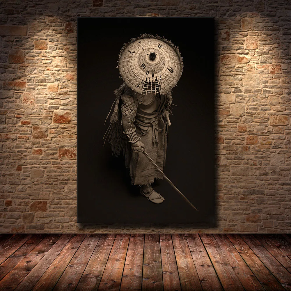 Постеры и принты Игра призрака цушимы настенная живопись на холсте настенные