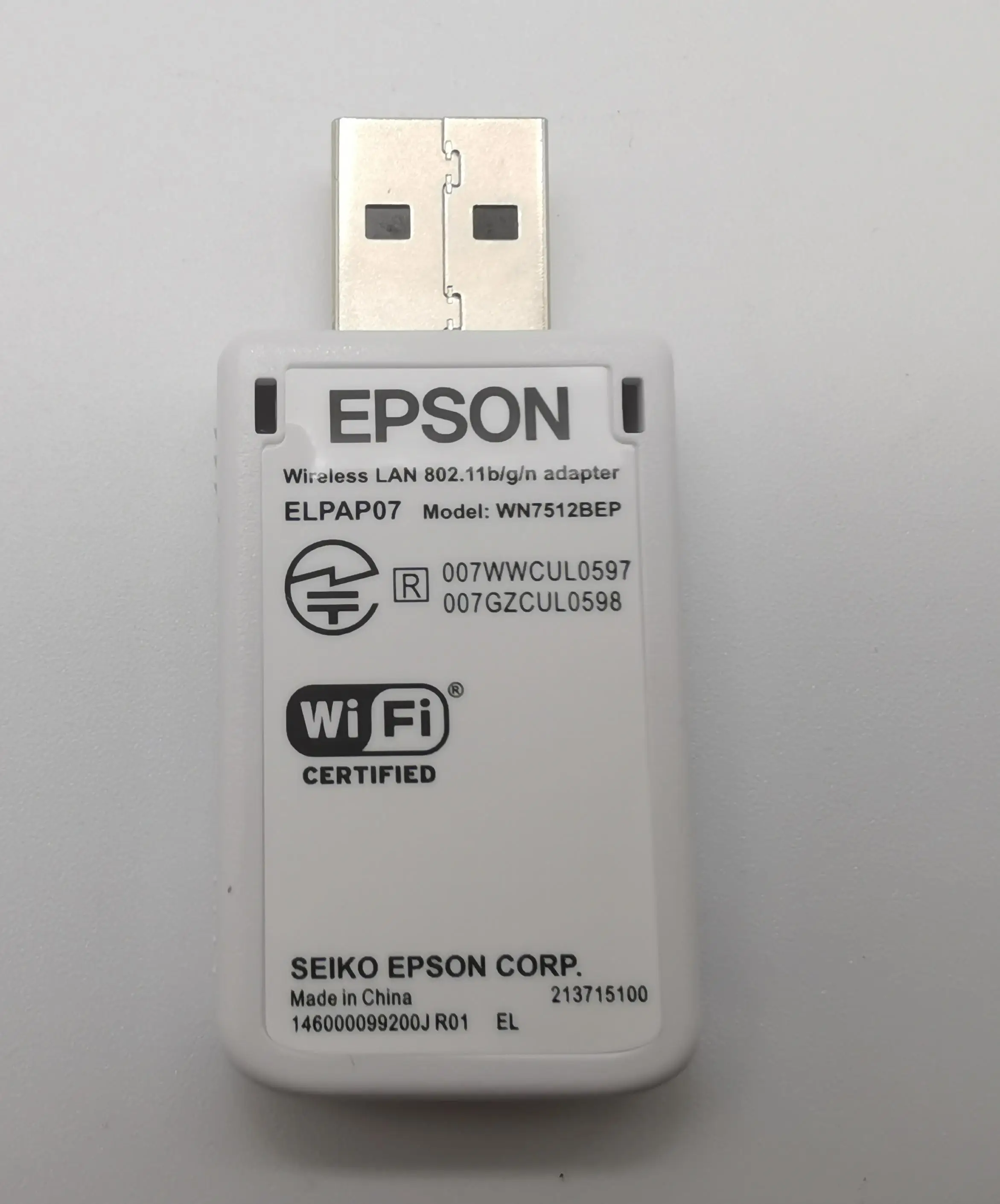 ELPAP07 проекторы беспроводной адаптер для EPSON Беспроводной Wi-Fi USB LAN 802.11b/G/N F/STo |