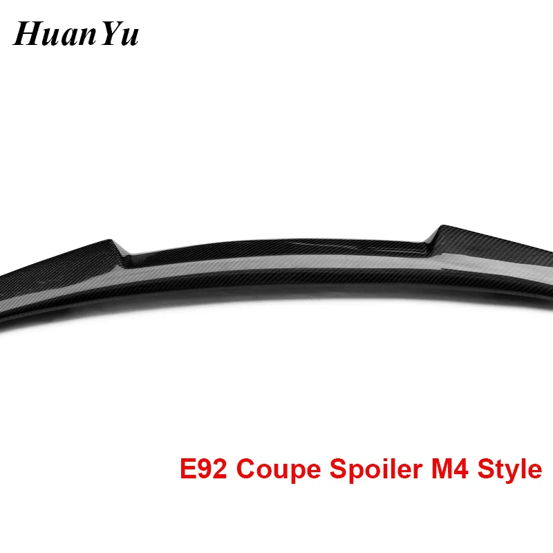 E92 Coupe M4 стильный спойлер из углеродного волокна для багажника BMW 3 серии 2 Door Ducktail