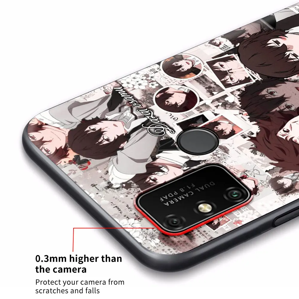 Bungo Stray Dog Anime Silicone Phone Case For Honor 8X 8A 8S 9A 9S 9C 9X 10 20 Lite 20 Pro 20S 20e Play 30i Cover Coque Fundas