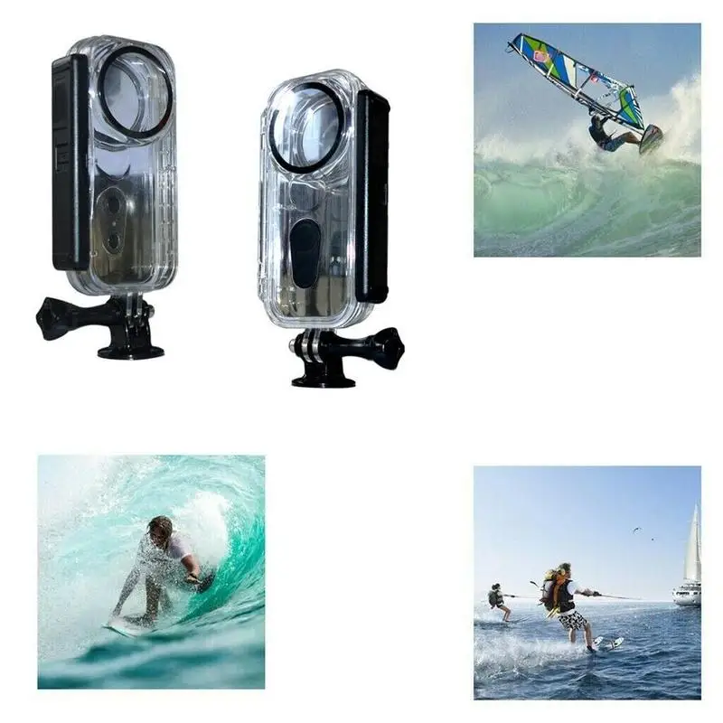 Водонепроницаемый чехол для Insta360 One X Action Venture Box защитный чехол Корпус камеры Дайвинг Подводный R5F4