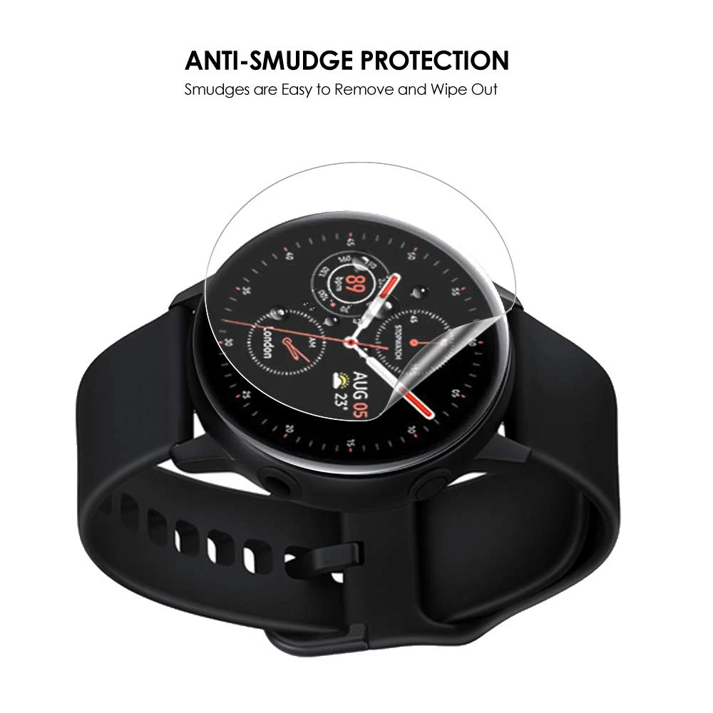 3 упаковки для samsung Galaxy Watch Active2 Active 2 40 мм 44 мм Смарт-часы 5H TPU нано Взрывозащищенная HD защитная пленка для экрана