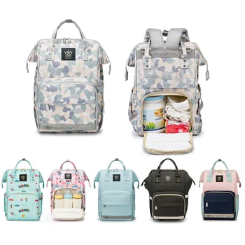 

Fashion Mummy Maternity Nappy Bag Large Capacity Waterproof Outdoor Travel diaper Backpack Bags Nursing Bag for Baby Care
