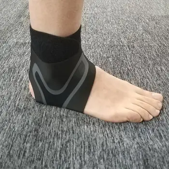 1Pc Running Basketbal Enkelbrace Ondersteuning Compressie Bandage Wrap Protector Veiligheid Running Basketbal Sport Fitness Guard Band