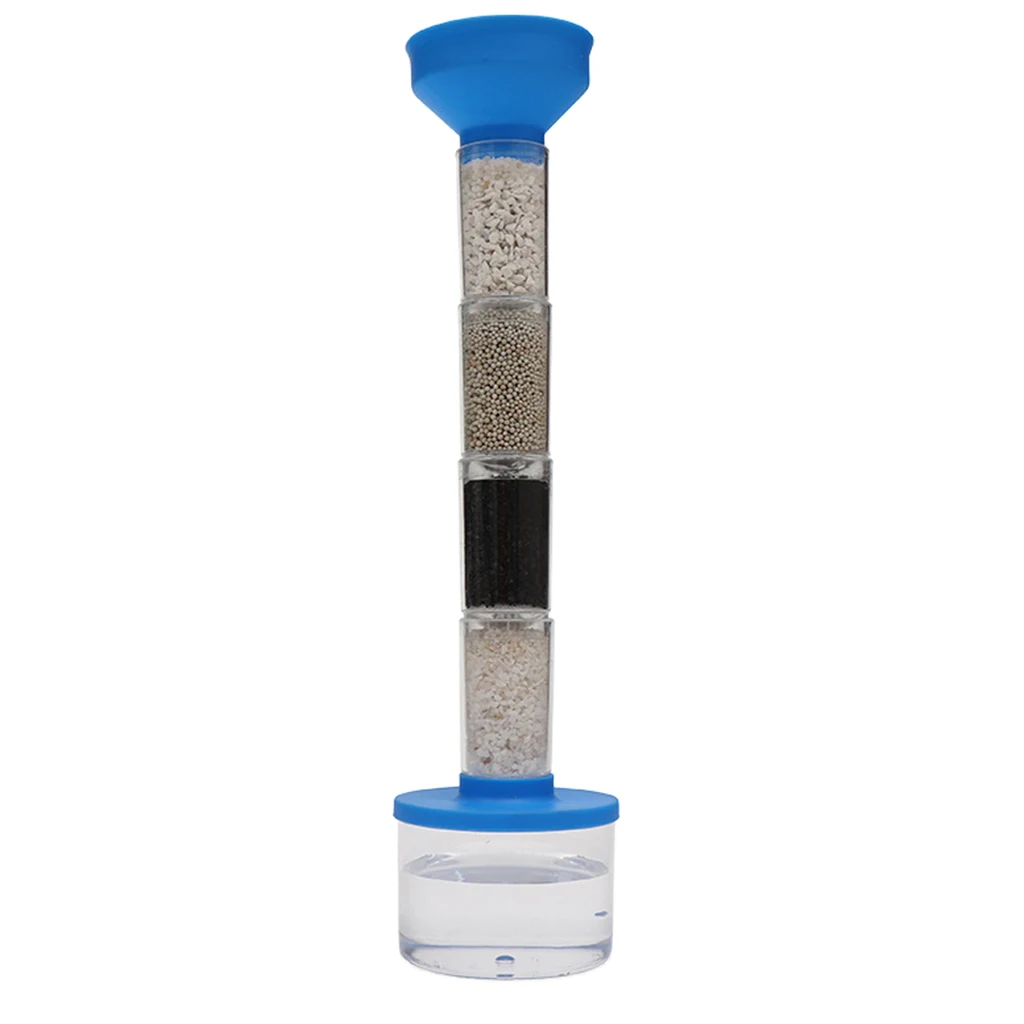 Kids Science Learning Kit DIY Water Purifying Device Assembled Toy School Teaching Supplies