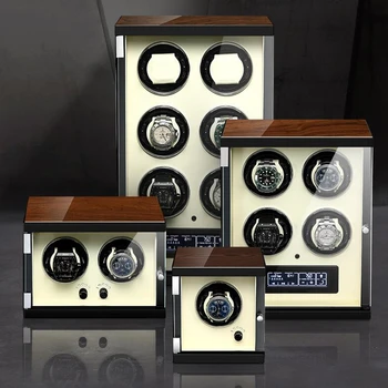 

New Arrival White Watch Winder for automatic watches watch box automatic winder storage display case box