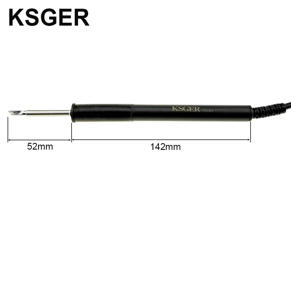 KSGER New T12 ABS Пластиковый DIY FX9501 ручка STM32 OLED паяльная станция сварочный наконечник