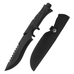 EDC couteau de poche droit D2 Portable en acier inoxydable de haute qualité, couteau à fruits tactique tranchant d'auto défense de Camping 
