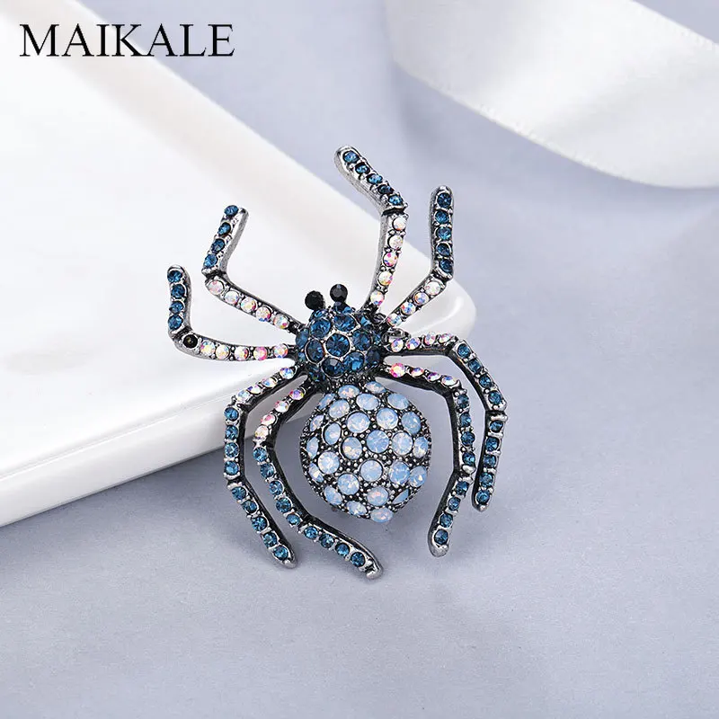 Женская Брошь со стразами MAIKALE милая булавка аксессуары для рубашек костюмов детских сумок очаровательные
