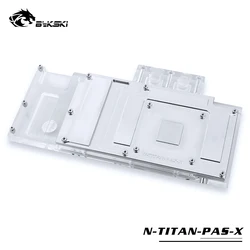 Bykski N TITAN PAS X gpu uso de bloco de resfriamento de água para nvidia gtx titan xp/x pascal/gtx1070/1080/1080ti fundador/bloco de cobertura completa