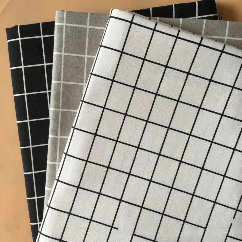 Геометрические узоры DIY швейная хлопчатобумажная и льняная ткань для лоскутных плед хлопок и лен с принтом Ткань Скатерть-занавеска Текстиль