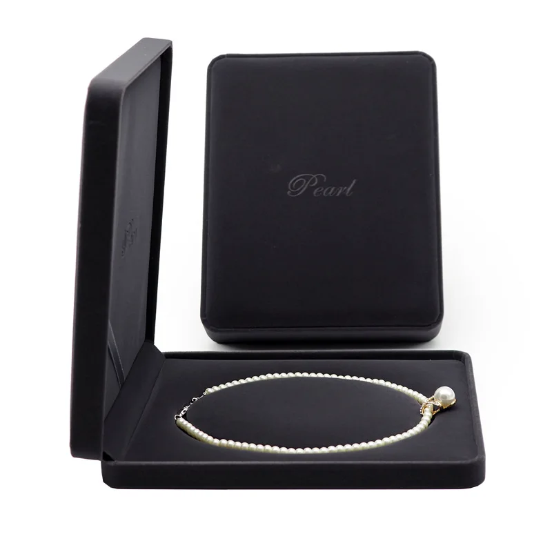 

Pearl Necklace Box Large Size Velvet Necklace Gift Box